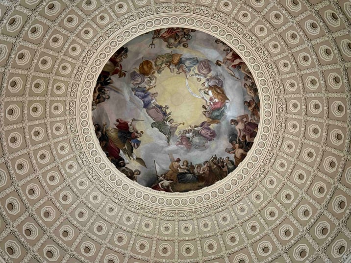 US Capitol Rotunda Inside. Photo Credit: Robert Farrington