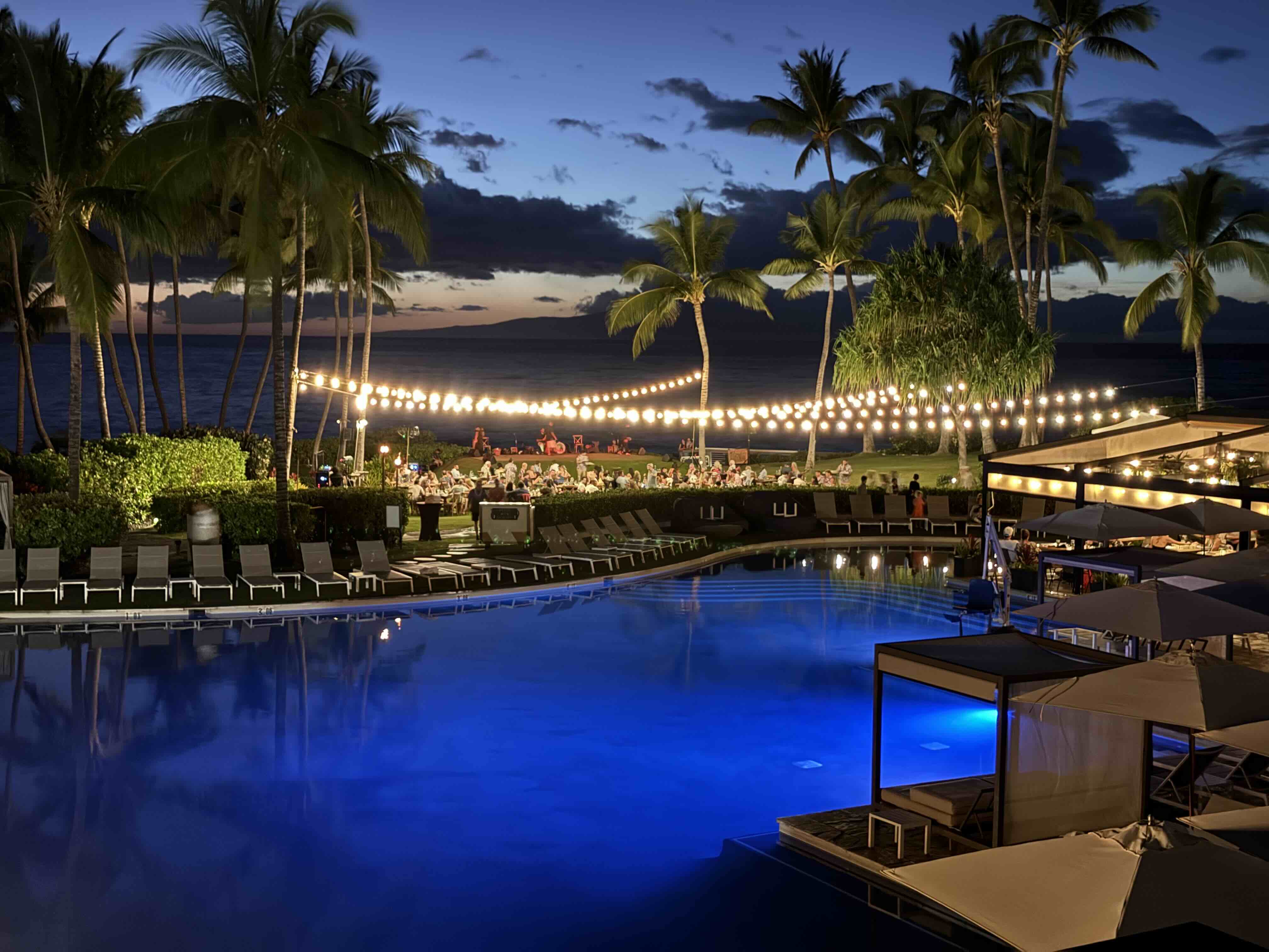 View of the Luau View of the Luau | Photo Credit: Robert Farrington